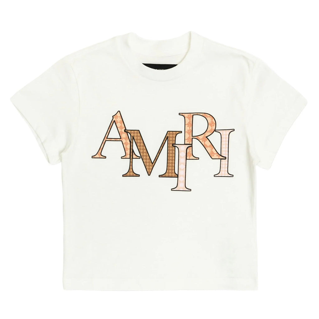 Amiri Kids Amiri Staggered Tee