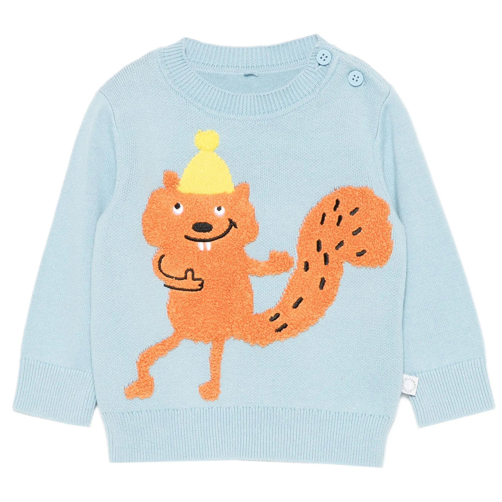Stella McCartney Kids Squirrel Knit Jumper