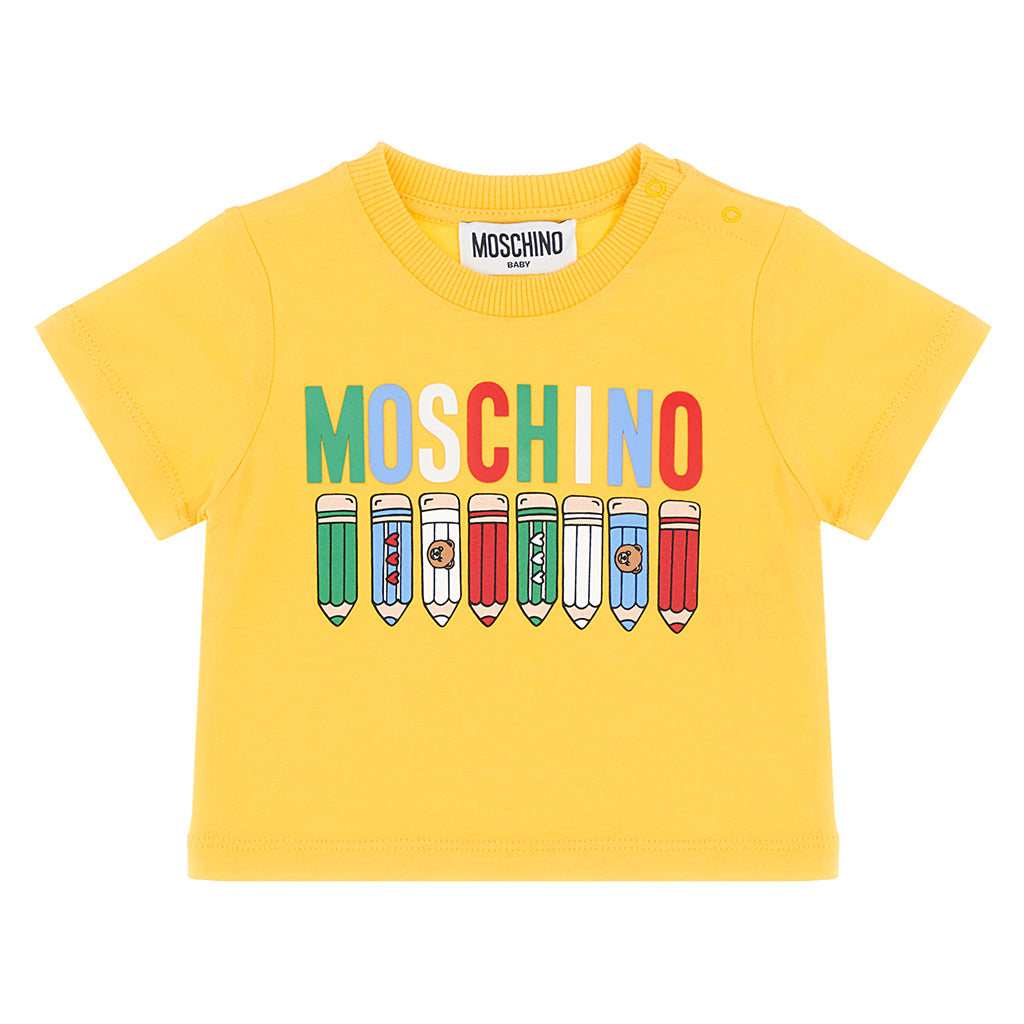 Moschino Kids Multicoloured Logo T-shirt
