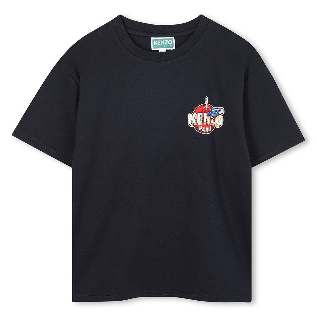 Kenzo Kids Graphic Print T-shirt