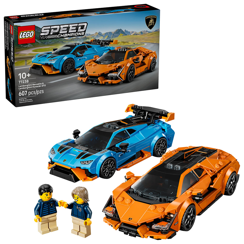 LEGO Lamborghini Revuelto & Huracán STO