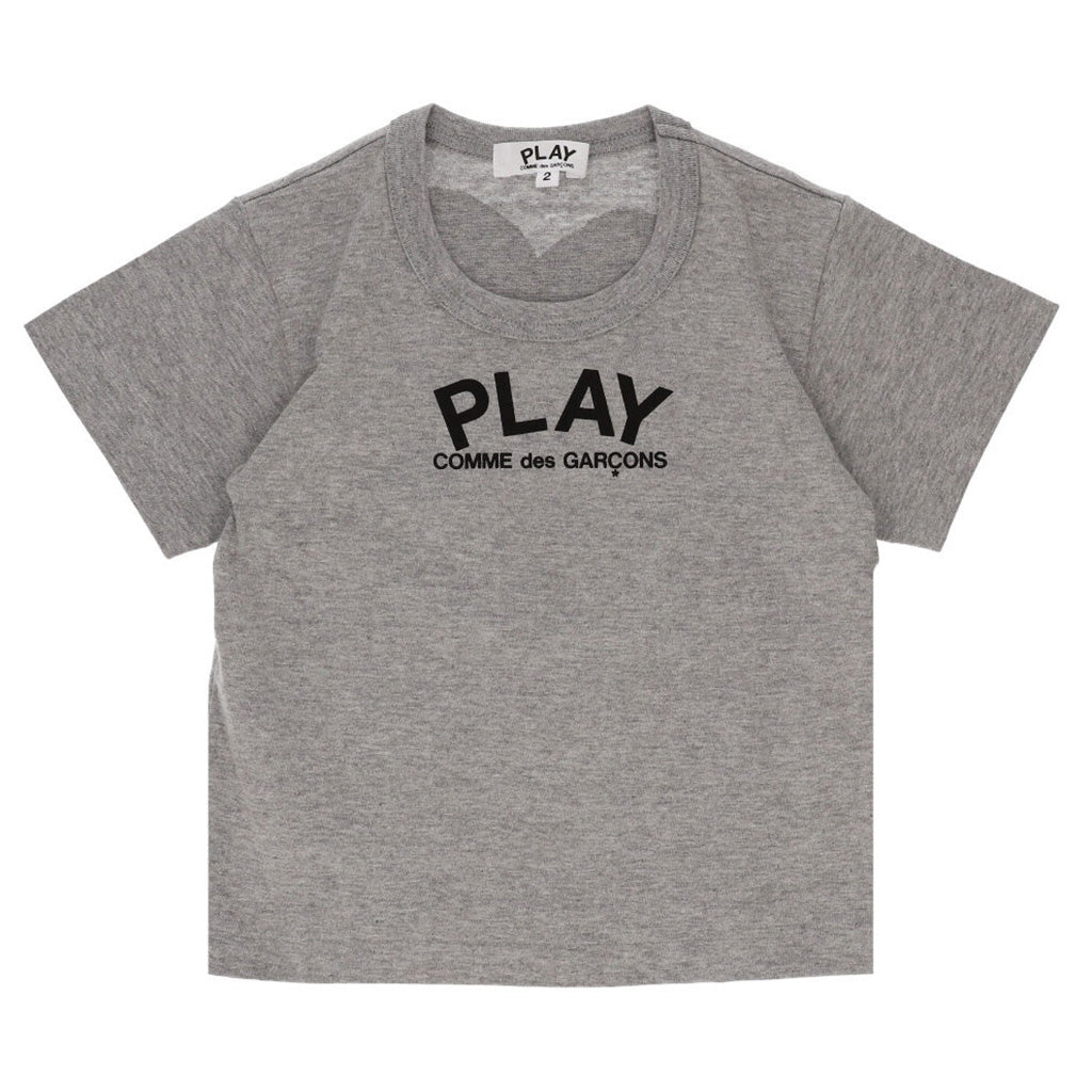 Comme Des Garçons Play Kids Logo T-Shirt