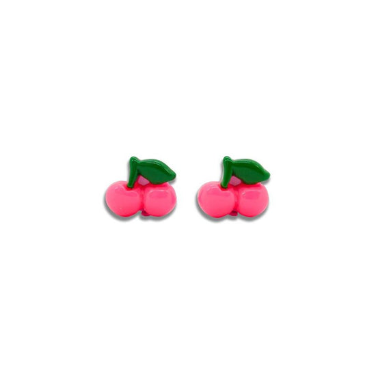 Load image into Gallery viewer, Cherry Clip On Earrings
