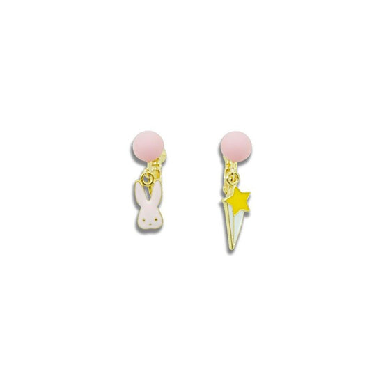 Load image into Gallery viewer, Bubbles The Bunny Earrings
