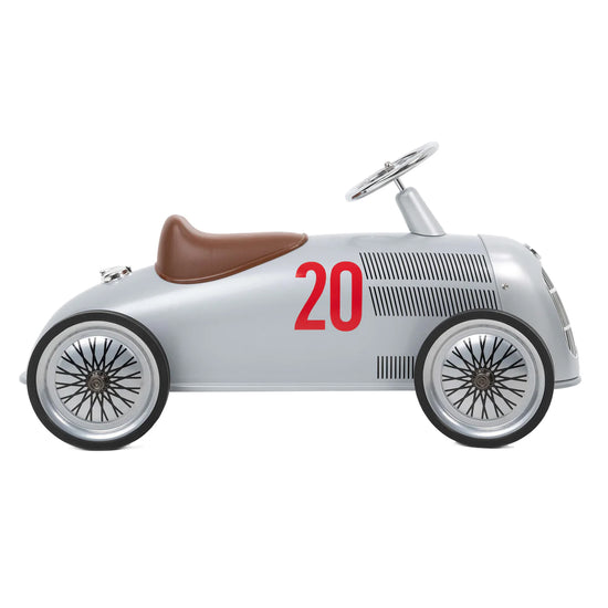 Rider Mercedes-Benz W25 Silver Arrow