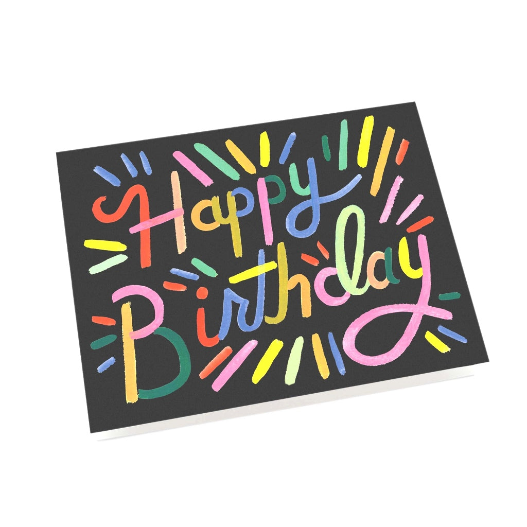 Load image into Gallery viewer, Fireworks Birthday Card
