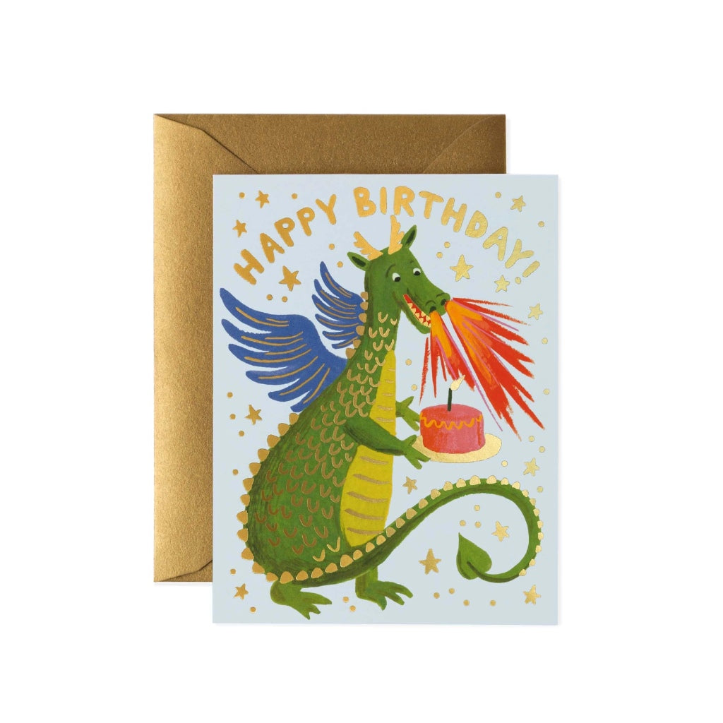 Load image into Gallery viewer, Birthday Dragon Card
