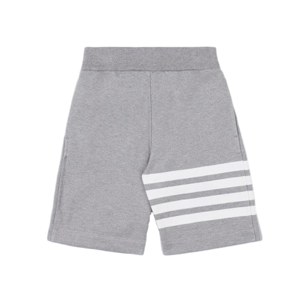 Sweatshort In Classic Loop Back With Engineered 4 Bar