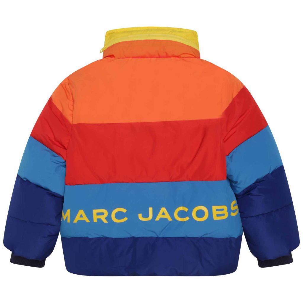Colour Block Puffer Jacket