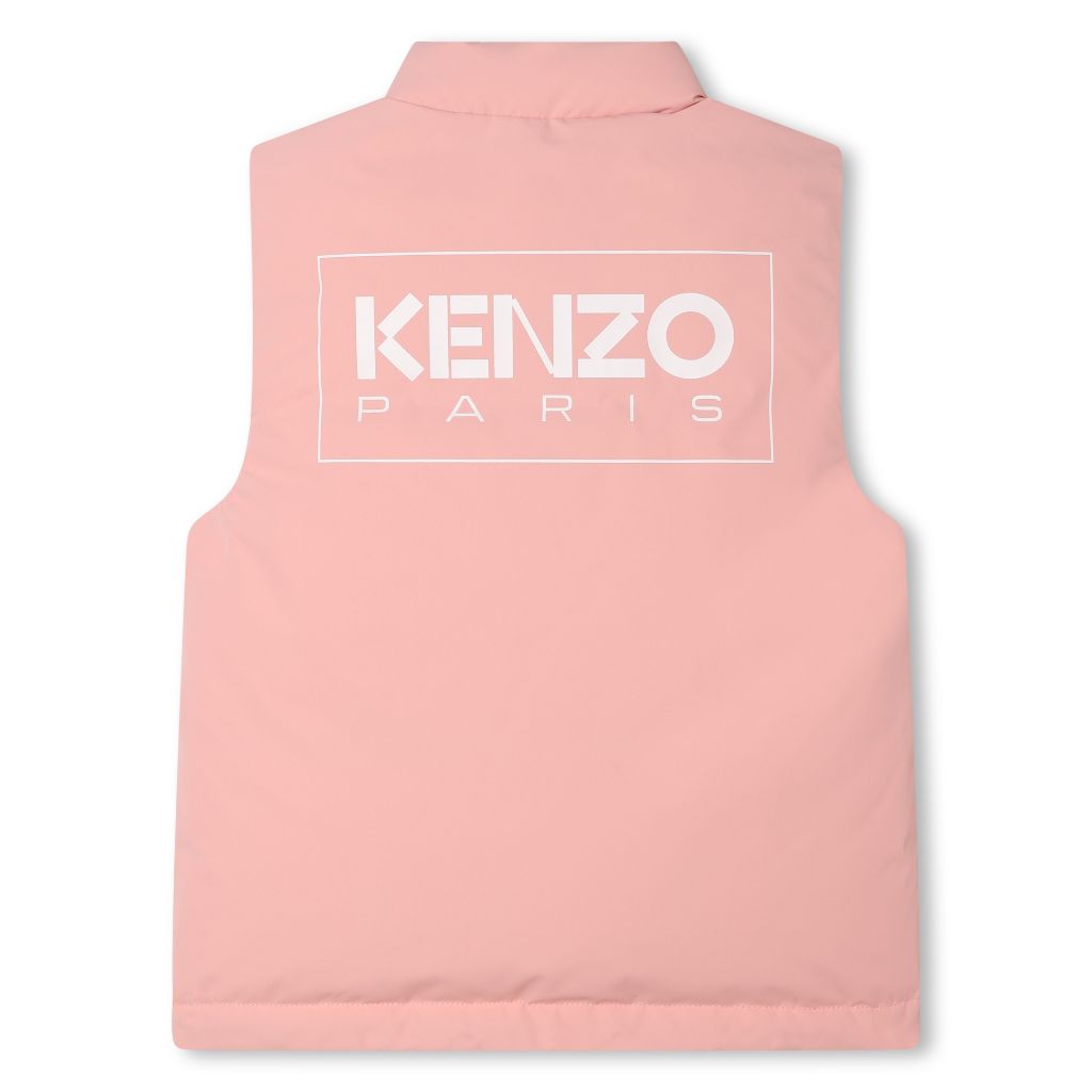 Kenzo Logo Puffer Jacket Vest