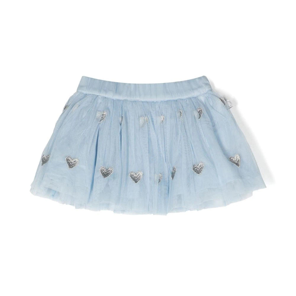 Glittery Hearts Tulle Skirt
