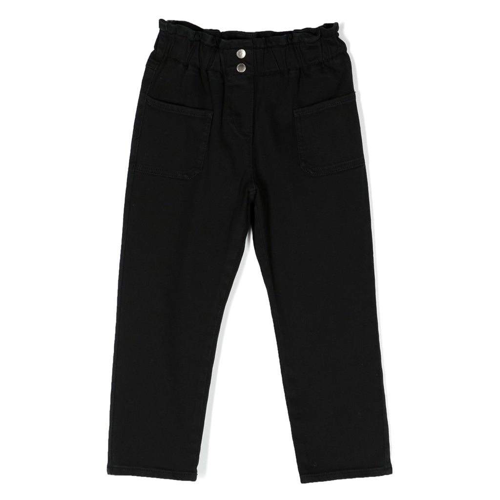 Logo Patch Elasticated Waistband Trousers