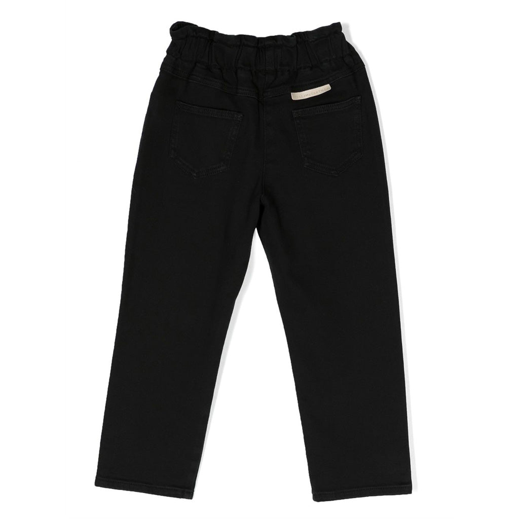 Logo Patch Elasticated Waistband Trousers