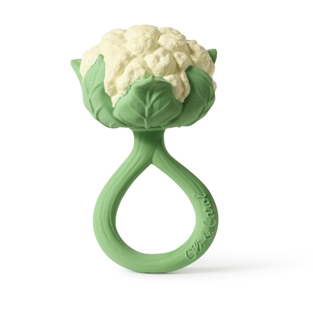 Load image into Gallery viewer, Cauliflower Rattle Toy
