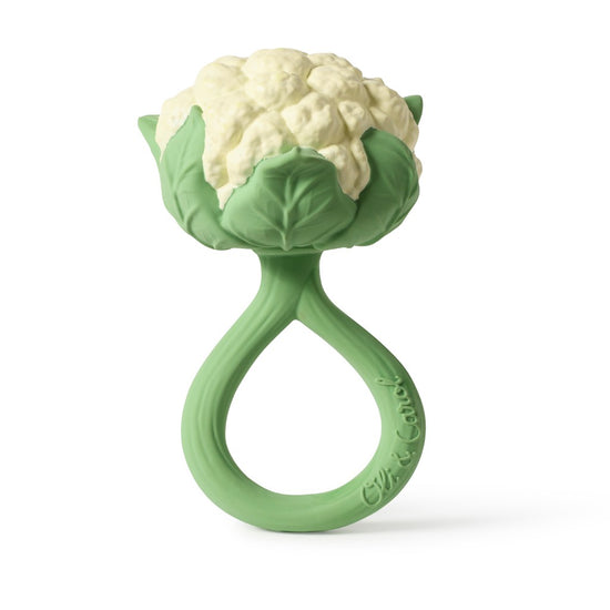 Load image into Gallery viewer, Cauliflower Rattle Toy
