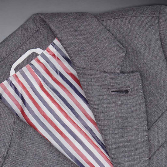 Thom Browne Kids Classic Sportcoat in Super 120's Twill