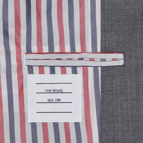 Thom Browne Kids Classic Sportcoat in Super 120's Twill
