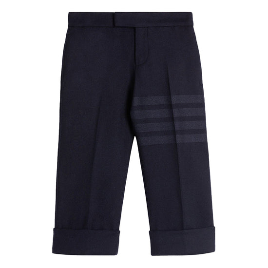 Kid'S Flannel 4-Bar Classic Trousers
