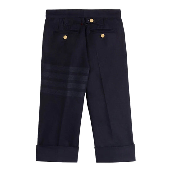 Kid'S Flannel 4-Bar Classic Trousers
