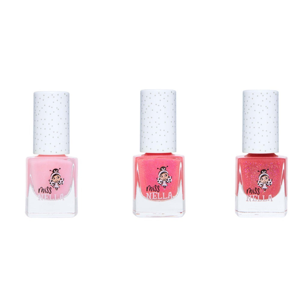 Load image into Gallery viewer, Bundle of 3 Nail Polish - Pink Glitter Attack
