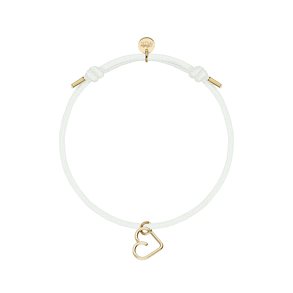 Atelier Paulin Cord Bracelet Lucky Charm