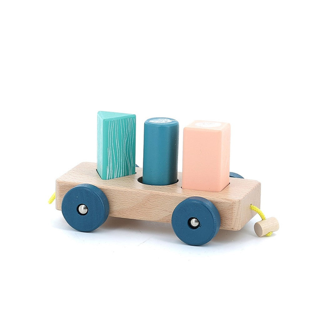 Wooden Stacking Train Set