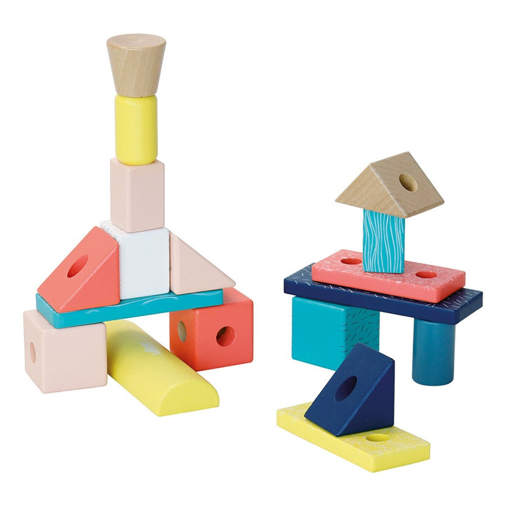 Wooden Stacking Train Set