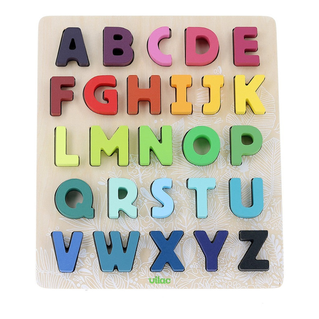 Abc Alphabet - Shape Puzzle To Sort