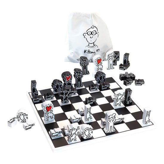 Keith Haring Chess Game