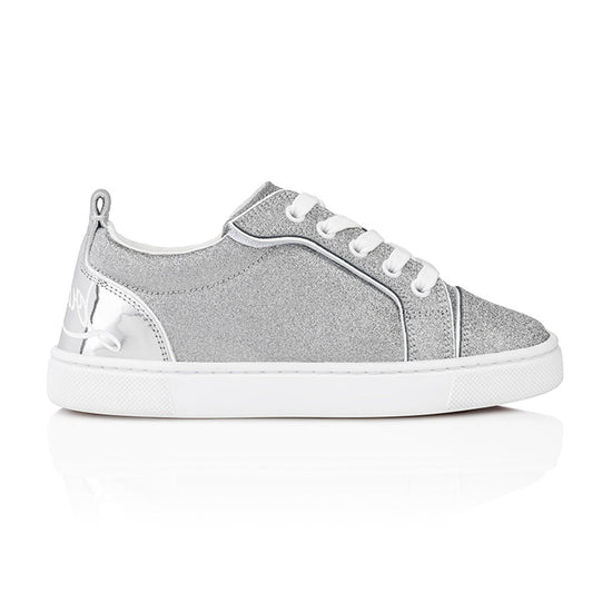 Christian Louboutin Kids Funnyto Leather Low-top Sneakers - Multi - 28