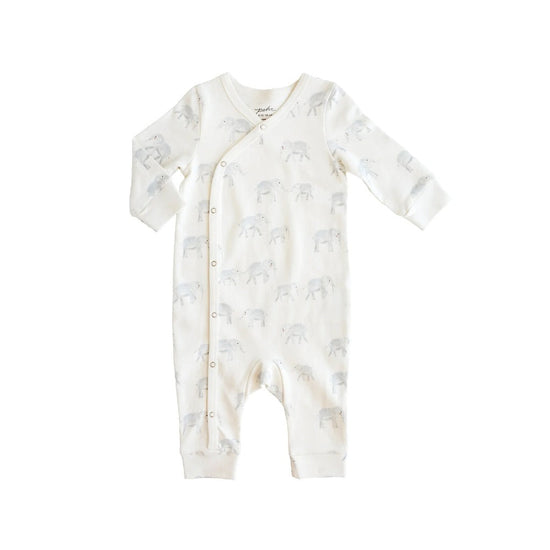 Kimono Romper - Follow Me Elephant