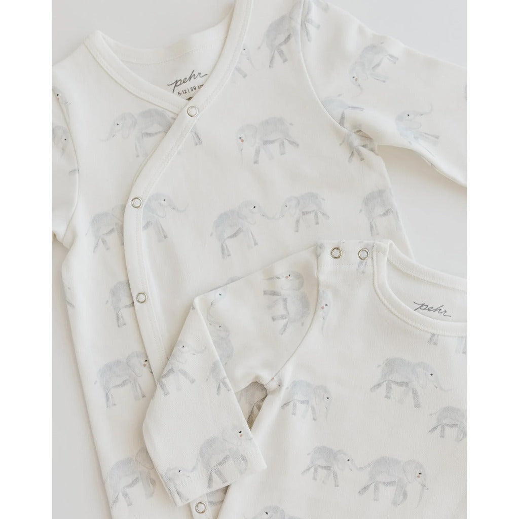 Kimono Romper - Follow Me Elephant