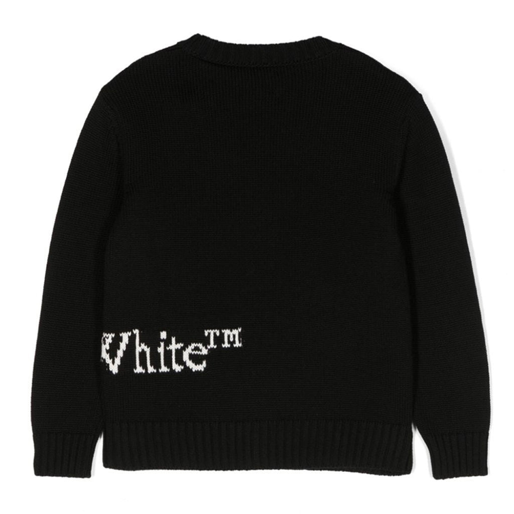 Load image into Gallery viewer, Off Logo Knit Cardigan
