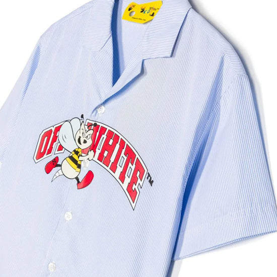Load image into Gallery viewer, Logo College Bowling Shirt
