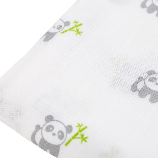 Panda Swaddle Blanket Set