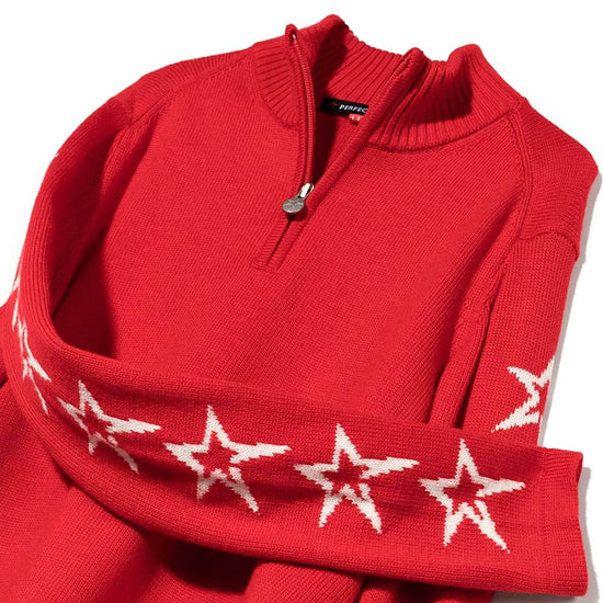 Star Half Zip Sweater