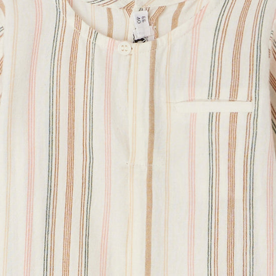 Gauguin Striped Cotton Blouse