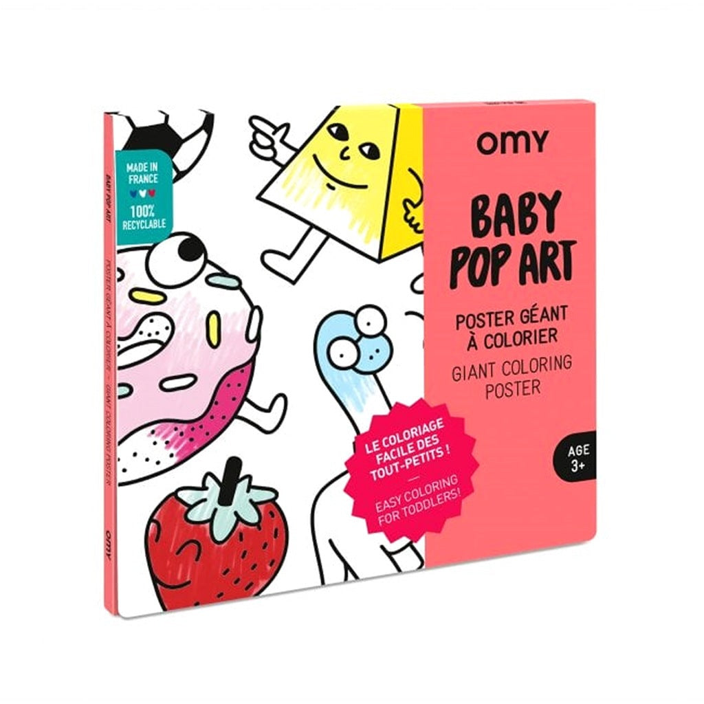 OMY Giant Coloring Poster - Baby Pop Art