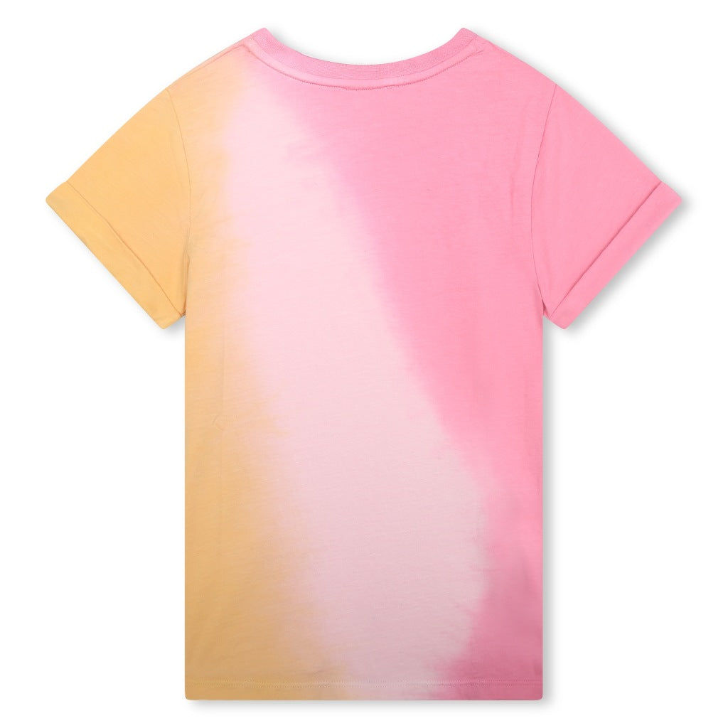 Tie Dye Print Ombré T-shirt