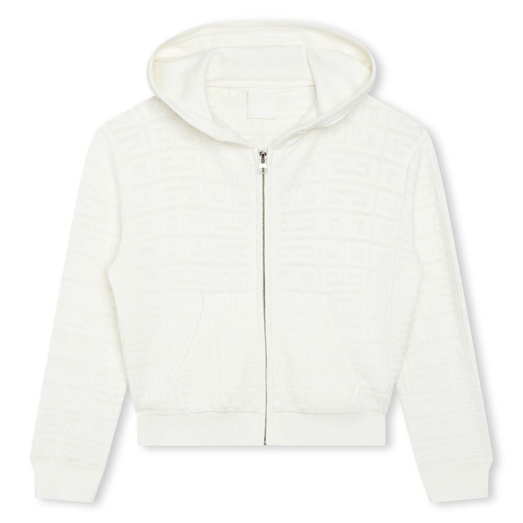 4G Jacquard Hooded Jacket