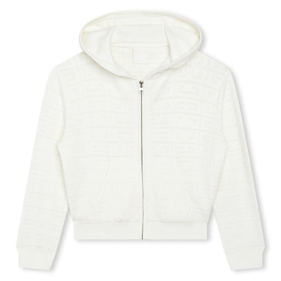 4G Jacquard Hooded Jacket