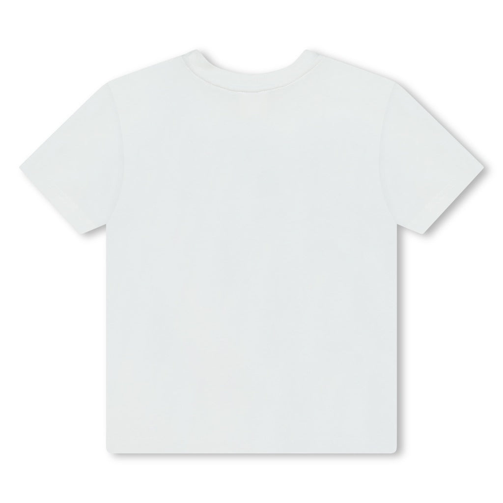 Denim Embroidered Logo T-Shirt