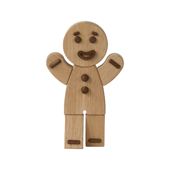 Gingerbread Man - Small Oak