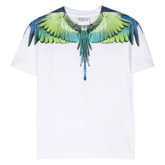 Wings Print Organic Cotton T-shirt