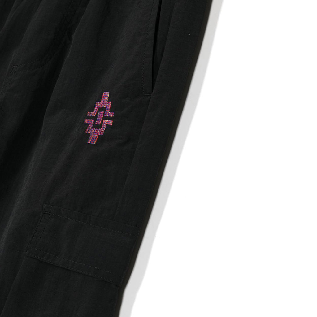 Logo Embroidered Cargo Track Pants