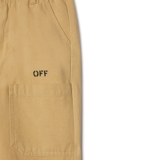 Diagonal Outline Worker Pants