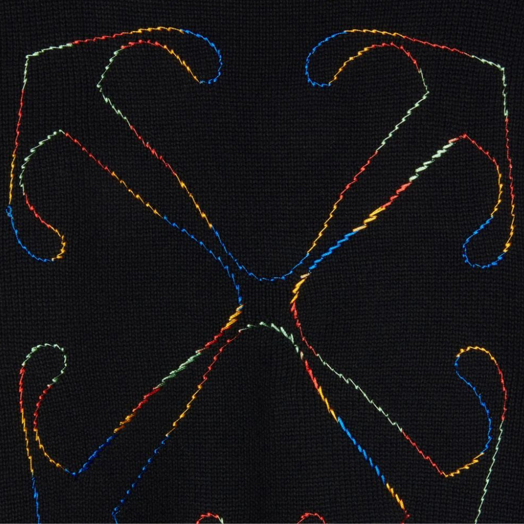 Arrow Rainbow Knit Cardigan