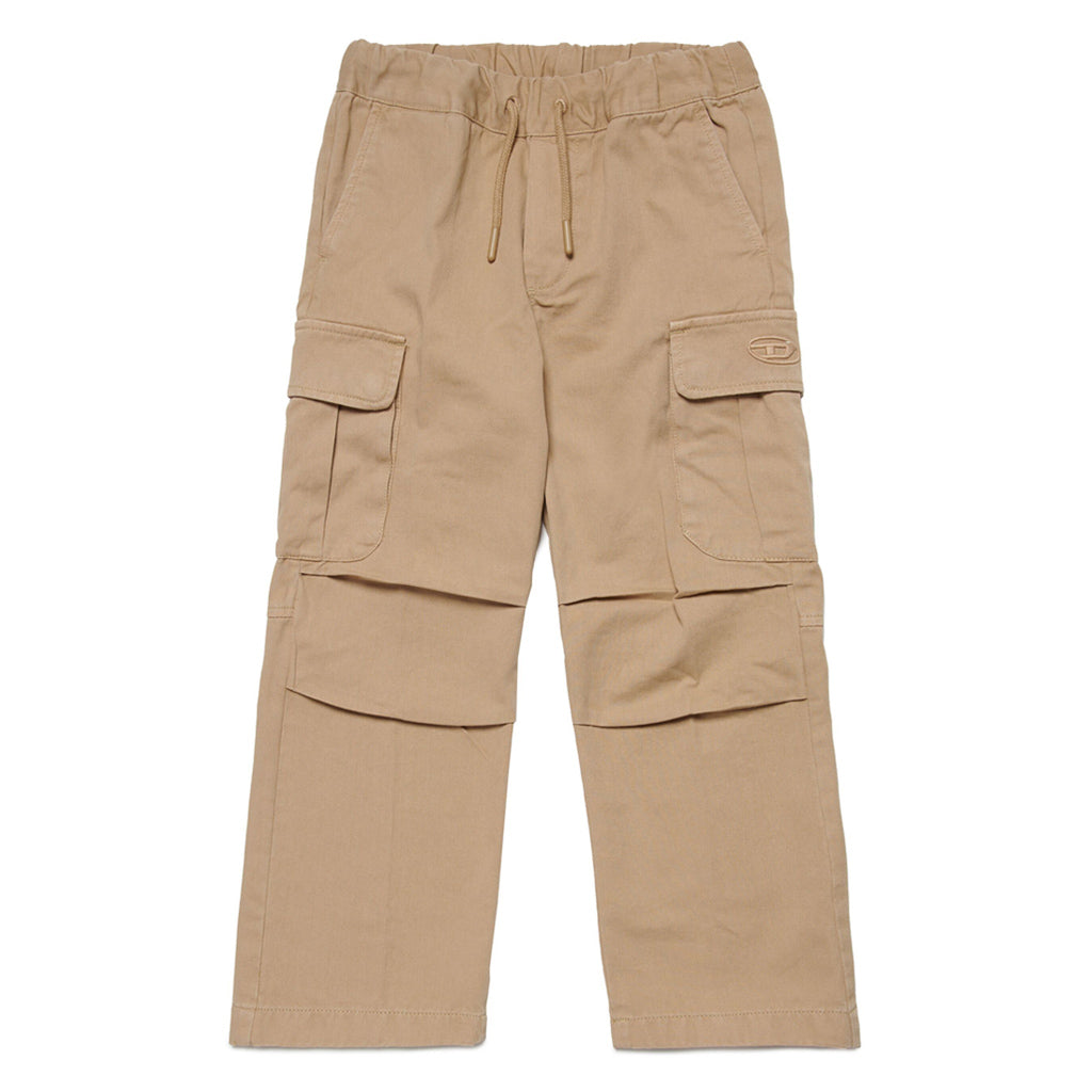Diesel Kids Oval D Embroidery Cargo Trousers