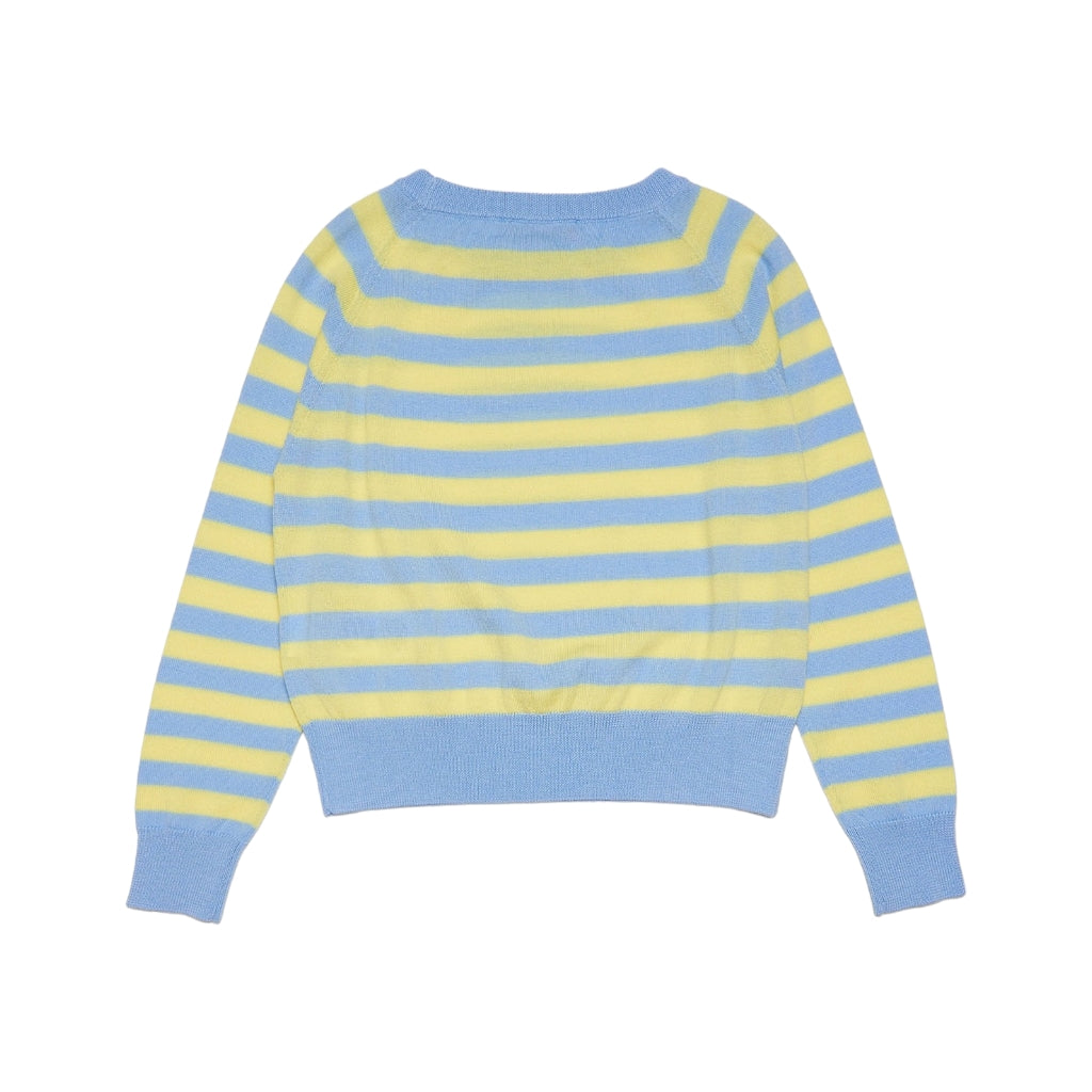 Heart Detail Striped Jumper