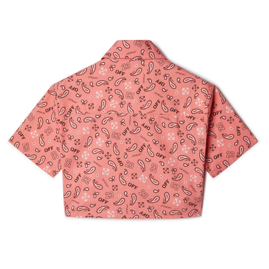 Bandana-Print Cotton Shirt